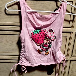 Strawberry shortcake crop top
